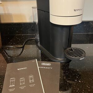 Nespresso Vertuo Machine in Black and White